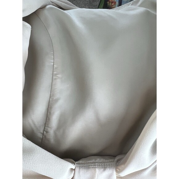 Vintage J. Ribkoff Couture Formal 2 Piece Maxi Skirt Top Set Size 12 Champagne - Picture 13 of 16